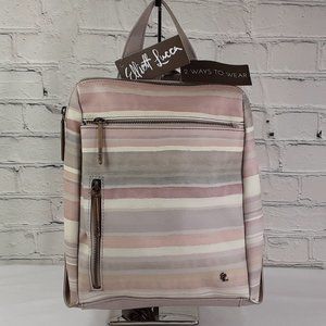 ELLIOTT LUCCA 'OLVERA' BACKPACK FULL SIZE MULTIPLE POCKETS  TOP STRAP